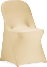Stretch Spandex Folding Chair Cover for Wedding Party Dining Banquet Event