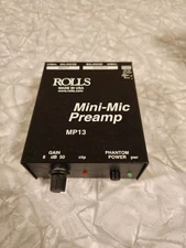 Rolls MP13 Mini-Mic Preamp Beautiful Condition!