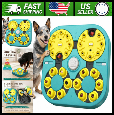 Dog Puzzle Toy XL 5 Levels 6 Ways to Play Mental Stimulation for Dogs