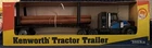 Tonka Blue Ox Log Hauling Kenworth Logger  1465 in box rare 17" long Steel Made
