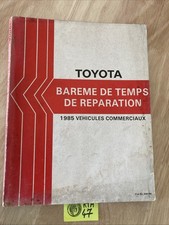 Revue technique Toyota MODELE F