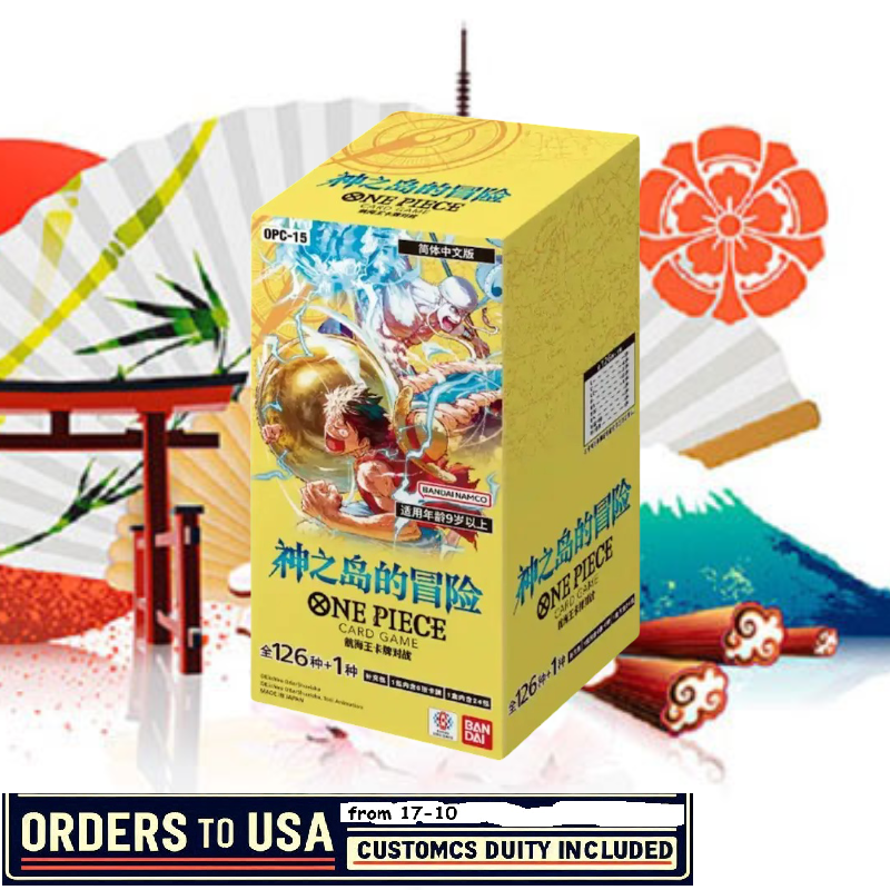 One Piece The Adventure of the Island of God OP-15 box Japanese | eBay