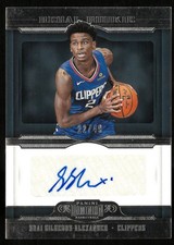 2018-19 Donruss Basketball Shai Gilgeous-Alexander SGA RC Rookie Auto /49