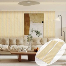ARMURO 2-Pack Oak Wood Veneer Wall Panels 12.6" W x 94.5"