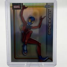 2026 Topps Chrome Marvel Comics Spider-Boy REFRACTOR #160