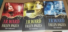 J.R.Ward 3x Fallen Angels Der Rebell / Die Ankunft / Der Dämon Zustand gut