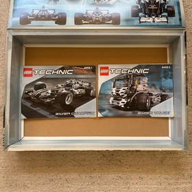 LEGO Technic 8458 Silver Champion - Complete Set with Sticker Sheet and Manuals