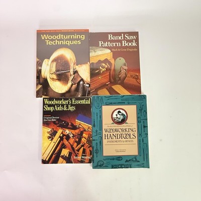 Lot 4 Woodturning Woodworker s Pattern Book Set Band Saw Techniques Projects PB