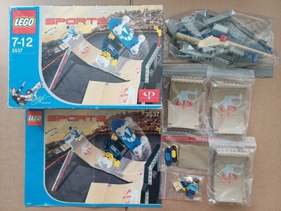 Lego Sports Gravity Games Set 3537 Skateboard Vert Park Challenge 100% vollständig