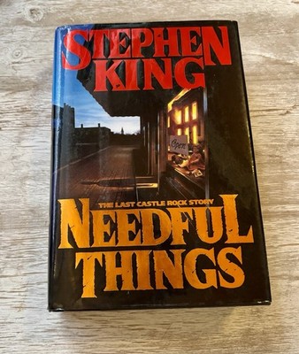 NEEDFUL THINGS - By Stephen King - 1991 First Edition 1st Print Hardcover