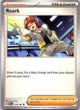 Roark Paradox Rift 173/182 Uncommon Pokemon Near Mint Pokemon Card