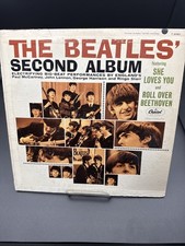 The Beatles Second Album Vinyl Record ST-2080 Capitol Records