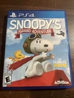 Peanuts Movie: Snoopy's Grand Adventure (Sony PlayStation 4, 2015)