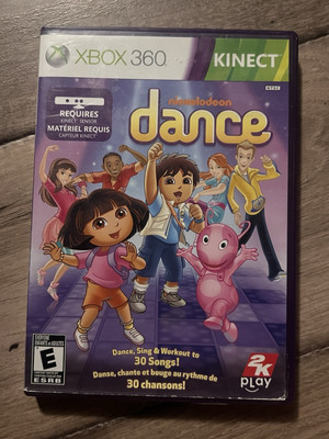 Nickelodeon Dance (Microsoft Xbox 360, 2011) NO MANUAL