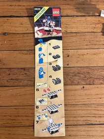 Lego Vintage Classic Space Lot:  6813, 6809, 6831, 6870, and 6828