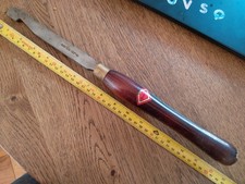 HENRY TAYLOR HS35 round side cutting scraper W~23/32" T~1/4" L~16 1/4" H~9 1/2"