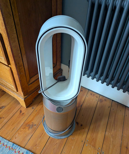 IMMACULATE Dyson HP09 Hot + Cool Purifying Fan Heater - White/Gold RRP £559
