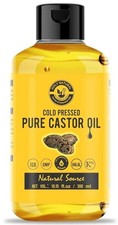 Huile de ricin pure pressée à froid 300 ml bio sacrée naturelle pour la...