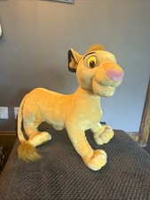 NWT Hasbro Disney The Lion King Simba Large Plush 20" Stuffed Animal 2002 VTG