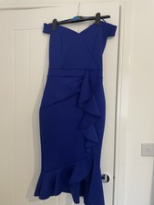 lipsy blue dress size 8