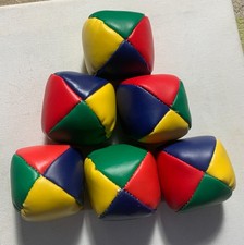 New Leitee 6 pcs Juggling Balls for Beginners 2 inch Small Soft Durable Colorful