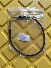 Kings K-8845-024-04 24” 75 Ohm BNC Coax Cable Black MIL-SPEC Video Patch NOS
