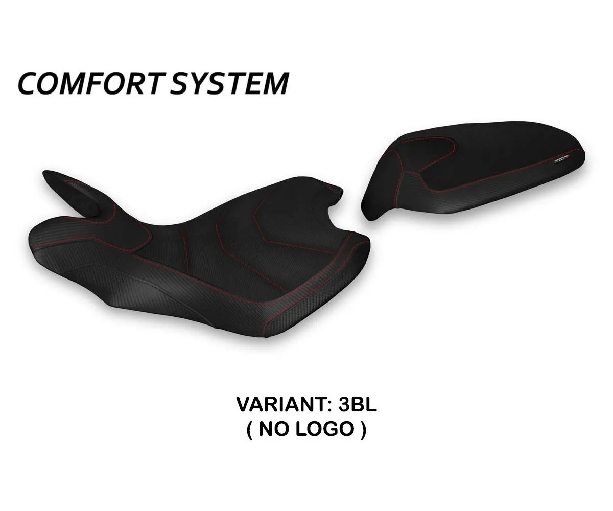 Seat saddle cover Lindt Comfort Black TPZ MV AGUSTA TURISMO VELOCE 2014 2022 uW