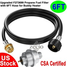 Propane Fuel Filter F273699 with Propane Adap...