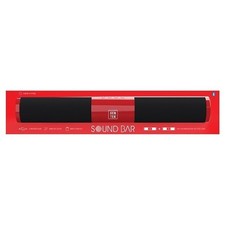Gentek S14 Soundbar Red Wireless Speaker Bluetooth 6 Hours Playtime Battery NEW