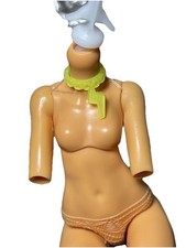 Frankie Stein Neon Frights Yellow Lightning Bolt Necklace Monster High Doll G3