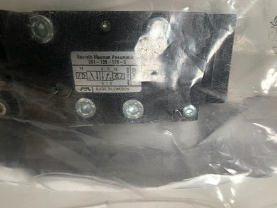 REXROTH BOSCH 261-108-120-0 NEW PNEUMATIC VALVE 2611081200 - Brand New
