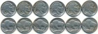 1936-PDS & 1937-PDS INDIAN/BUFFALO NICKELS K-4 ................. GOOD+ OR BETTER