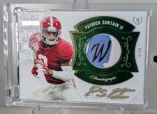 2021 Wildcard Matte Thumbagraph Patrick Surtain II RC Green 5/35, #MTA-14