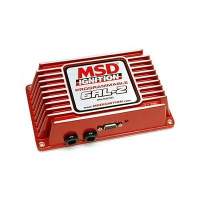 MSD 6530 Ignition Box MSD 6AL-2 Digital CD Programmable with Rev Limiter Red Ea