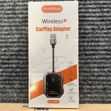 CarPlay Wireless Adapter Plug  Play IOS Only Fast Connection OTA Upgrade NIB