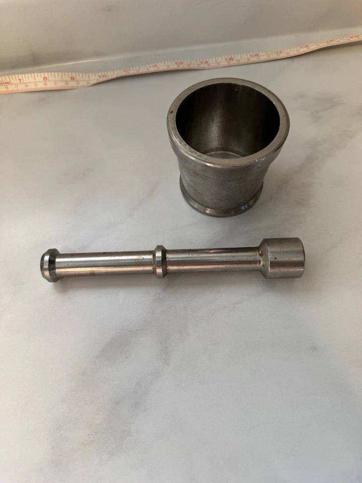 Набор тяжелых пестиков из нержавеющей стали/Khalbatta/Spice Mixer высота 2,5 дюйма - Изображение 3 из 4