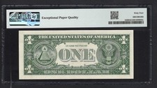 United States-Silver Certificate 1 Dollar 1957A Fr#1620 (QA Block) UNC Grade 64
