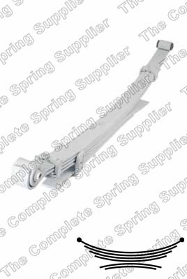 Kilen 640012 Rear Leaf Spring Fits Fiat Mitsubishi Fullback L200 Triton 4150A260