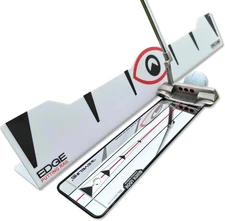 Edge Rail and Quick Look Putting Mirror to Improve Your Putting Stroke – Compact
