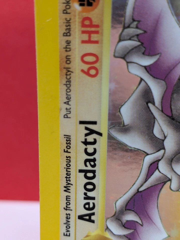 Aerodactyl - 1/62 - Fossil - Holo - Pokemon card - Image 2 of 4