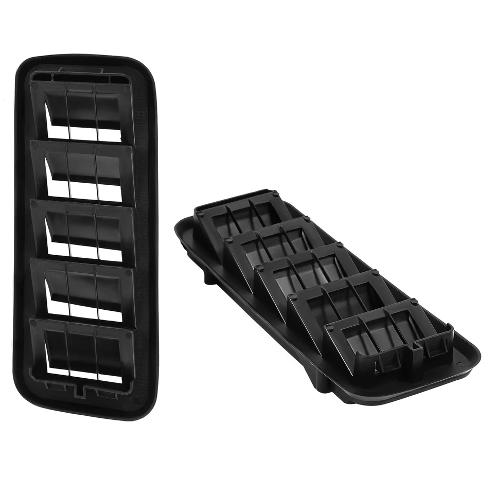 2x Back Panel Cab Air Vent Relief Grille For 1999-22 Chevrolet Silverado Sierra - Image 3 of 4