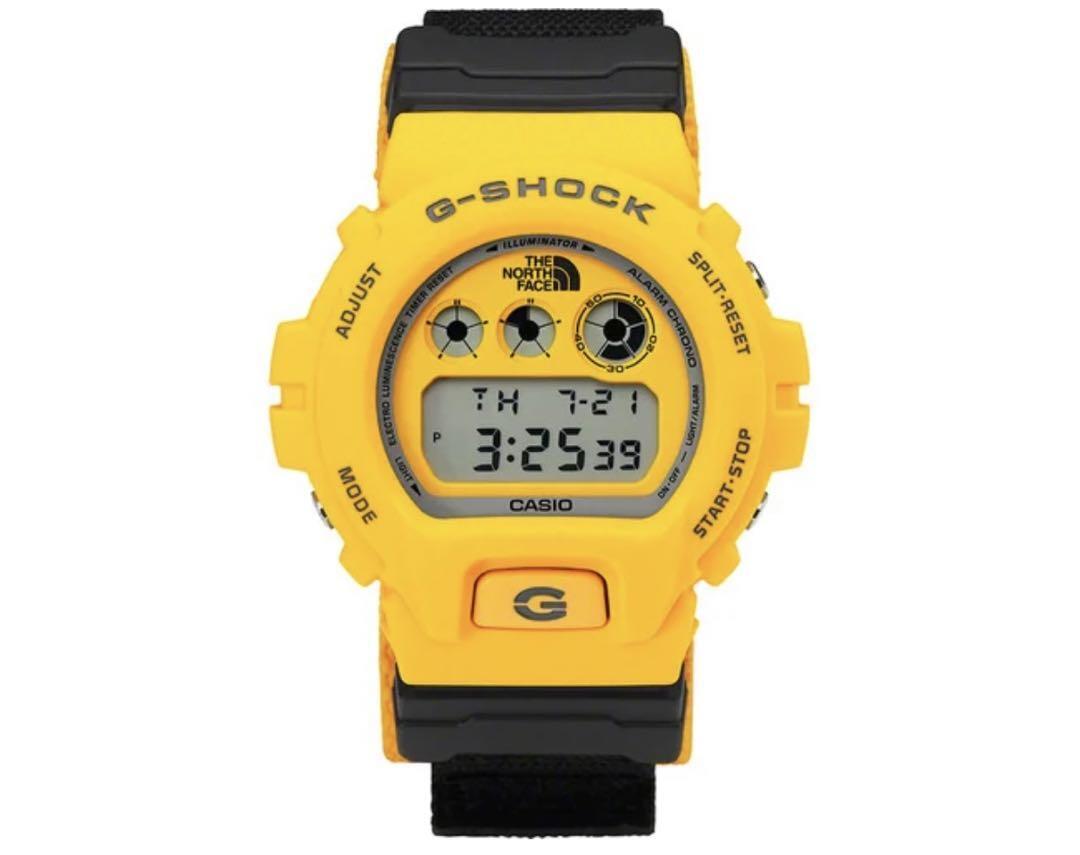 Supreme The North Face G-SHOCK Watch Black White Yellow Supreme The North Face G-SHOCK Watch Black White Yellow