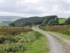 Photo 6x4 Cattle grid near Springhill Bedwlwyn/SJ2236 The road crosses a c2007