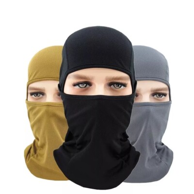 Full Face Mask with Head Cover Motorcycle Headgear Balaclava Hat