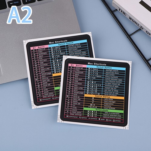 2Pcs Reference Keyboard Shortcut Sticker Adhesive For Windows Laptop Sticker F5❤ - Photo 14/14