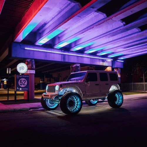 Oracle LED Illuminated Wheel Rings - ColorSHIFT Dynamic - ColorSHIFT - Dynamic - Picture 2 of 24
