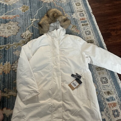 The North Face Women's Arctic Parka 600 Fill Down Coat NWT $350 2X Gardenia  New