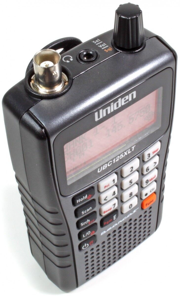 Uniden Bearcat UBC125XLT scanner Pre Programmed with Uniden Bearcat UBC125XLT scanner Pre Programmed with