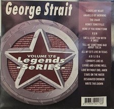 178 GEORGE STRAIT     UK LEGENDS  KARAOKE CDG LOT VA