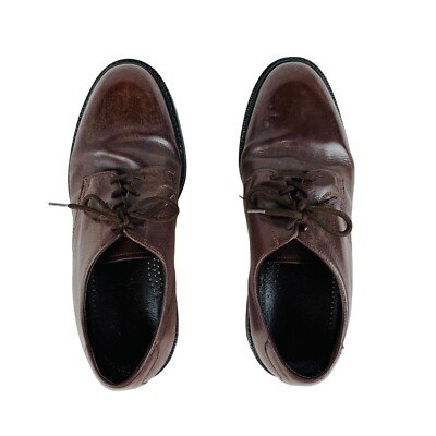 Hitchcock 150 Brown Leather Oxford Men\'s Wide Dress Shoes 13 3E Men main image 3